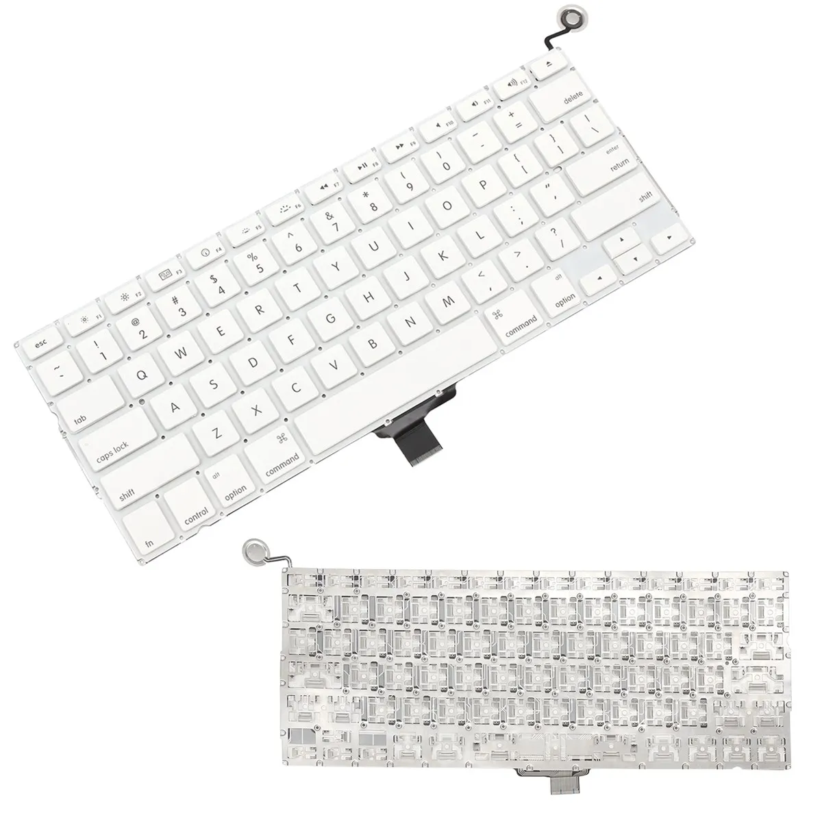 

US Keyboard White For MacBook 13" A1342 2009 2010 MC207LL/A MC516LL/A