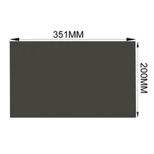 10 шт./лот 15,6 дюймов 135 градусов ЖК-дисплей пленка, поляризационные очки поляризующая пленка листов