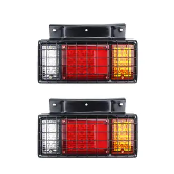 

1 Pair 24V Led Ute Rear Trailer Tail Light Caravan Boat Truck Indicator Lamp