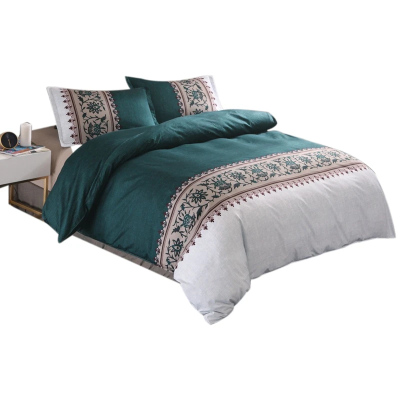 

3D Boho Bedding Printed Comforter Sets King Twin Size Luxury Bed Linen Duvet Cover Sheet Set Home Textiles