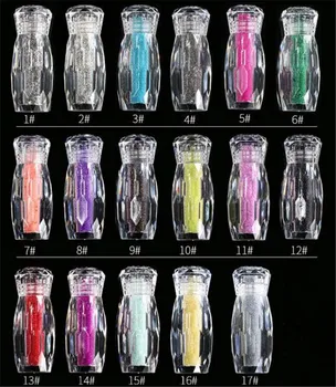 

New 100pcs Bottle Mini Caviar Beads Crystal Tiny Rhinestones Glass Micro Bead For Nails DIY Colorful 3D Glitter Nail Art Decorat