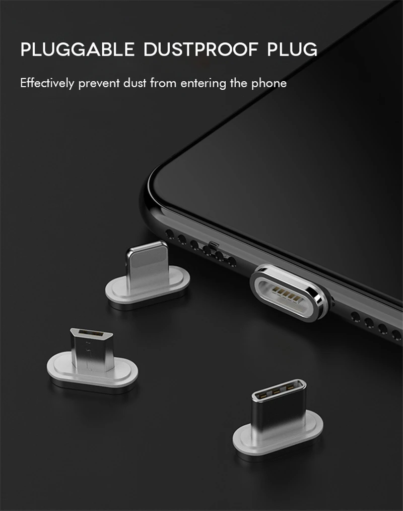90 درجة كابل مغناطيسي المصغّر usb نوع C سريع شحن الهاتف المصغّر usb نوع-C المغناطيس شاحن سامسونج iphone huawei البيانات