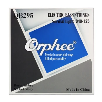 

Orphee Electric Bass Strings Qb Series Strings Normal Light Nickel Alloy Hexagonal Core Nano Coated Electric Bass Parts