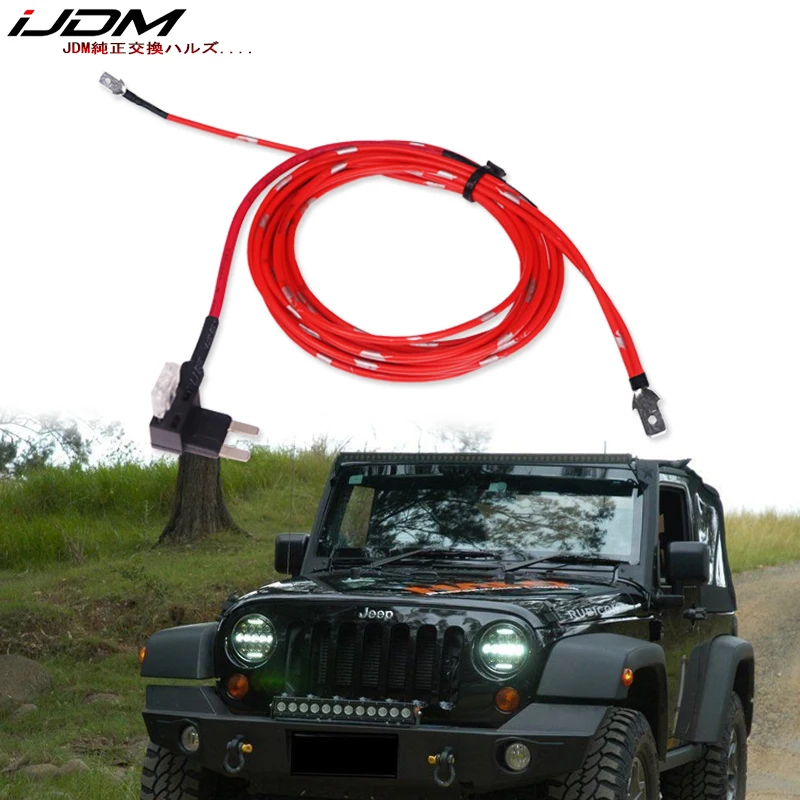 Светодиодный Интегрированный фонарь iJDM Plug N Play с ДХО хорошего качества для Jeep