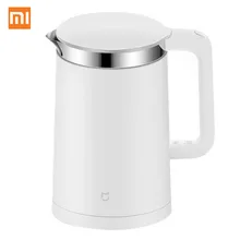 11 Mi Электрический чайник Защита от выключения из нержавеющей стали внутренний слой 1.5L Электрический чайник термоизоляция приложение Mijia