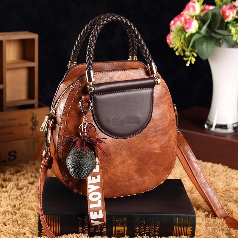

female bag lade genuine leather women bag shoulder messenger bag women handbag big famous brand designer sac a main Quality T23