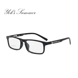 Yok's TR90 Ultra Light очки рама Для мужчин Для женщин миопия очки кадр смолы Материал прямоугольник оптические очки Gafas HN1189