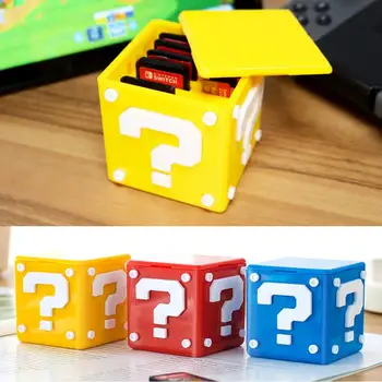 

12 In 1 Portable Game Card Storage Silicone Case TF Card Storage Box Anti-fall Holder For DN Nintendo Switch Gaming Card Shell