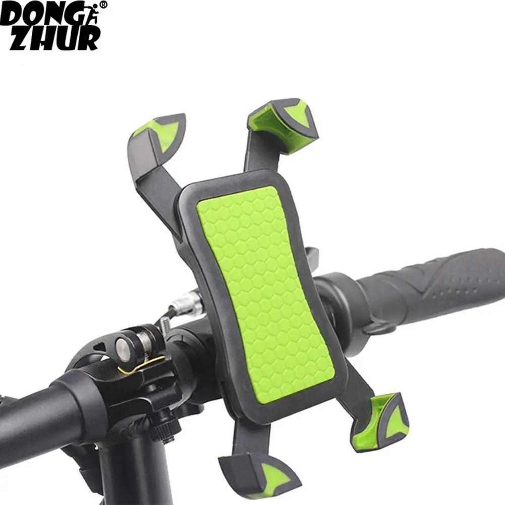 

Anti-Slip Universal 360 Rotating Bicycle Bike Phone Holder Handlebar Racks Clip Stand Mount Bracket For Smart Mobile Cellphone