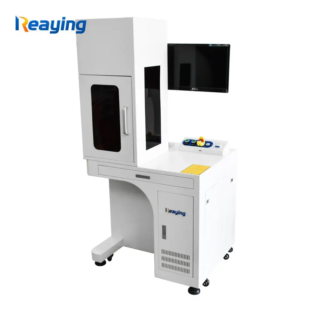 

Fiber Laser Marker Desktop Portable Fiber Laser Engraver with rotary machine 20W for permanent Metal & Non-metal