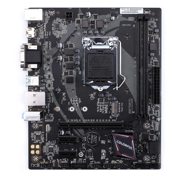 

Colorful Battle Axe C.B360M - HD DELUXE V20 Intel Motherboard