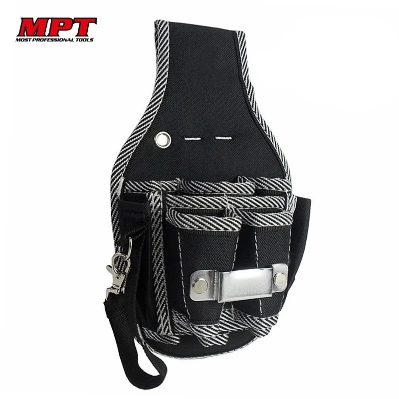 

MPT Quality 600D Nylon Fabric 9 In 1 Tool Bag Screwdriver Holder Electrician Kit Pouch Waist Pocket Belt Bag Toolkit Tools