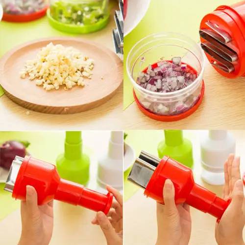 

Ginger Garlic Cutter Home Kitchen Press Chopper Slicer Hand Presser Crusher Tool