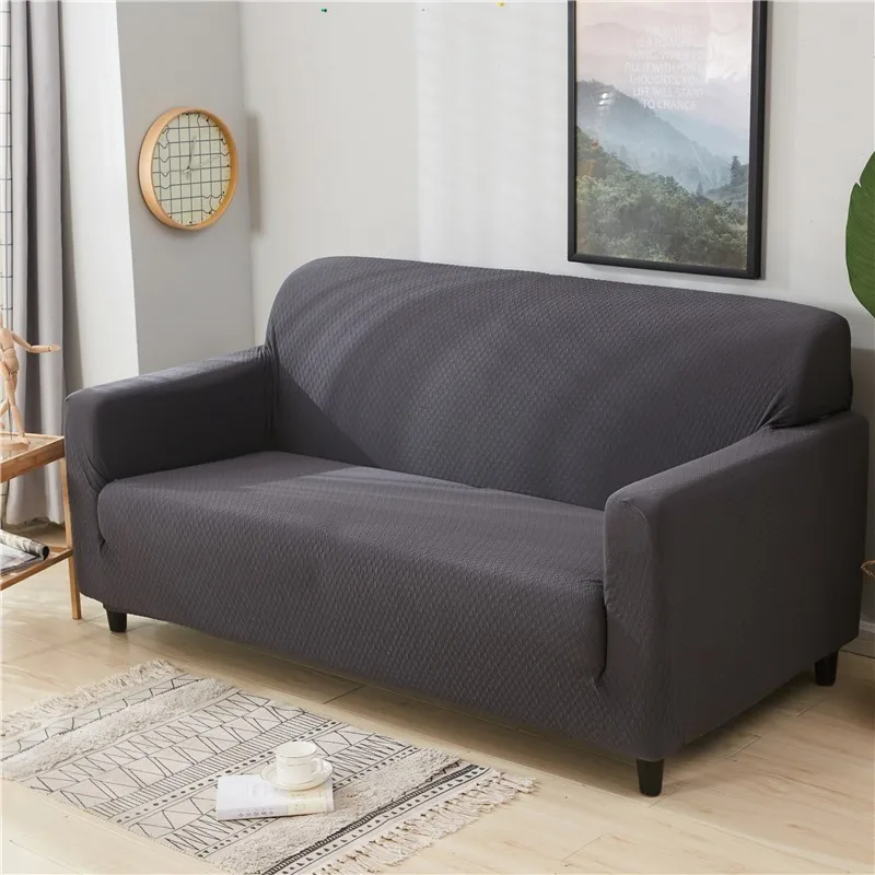 Slightly Waterproof Sofa Cover Anti scratch High Elastic Classic Solid