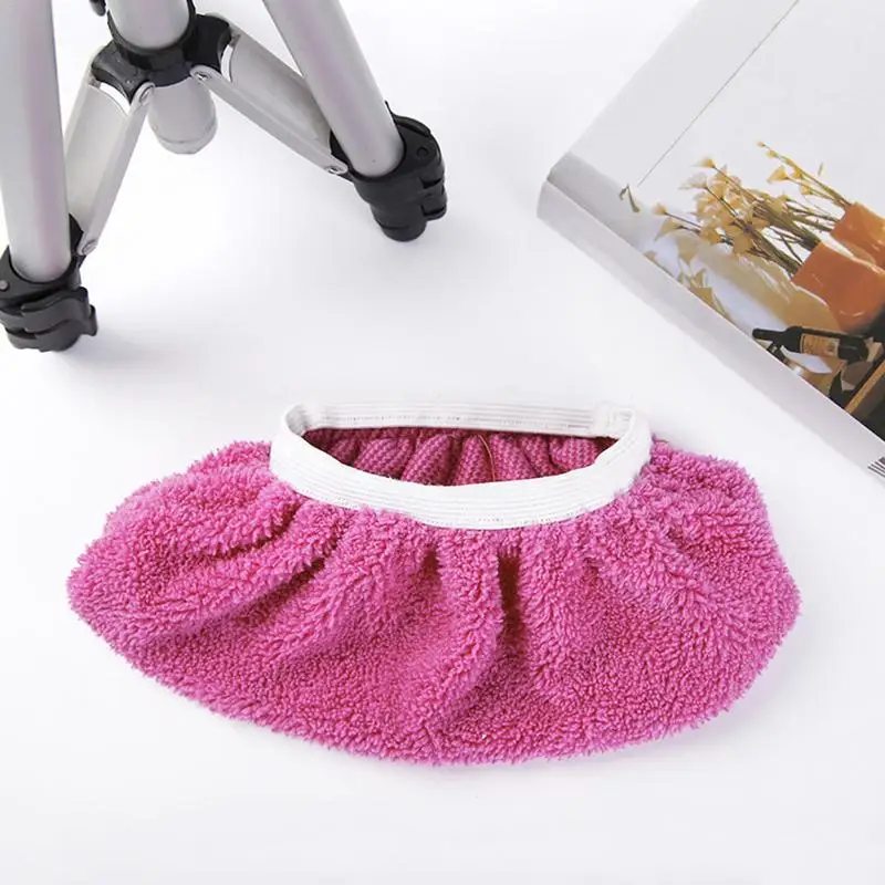

One Pair Of Absorbent Anti-Skid Ultra-Fiber Shoe Covers Universal Lazy Mopping Shoe Cover For Mopping The Floor