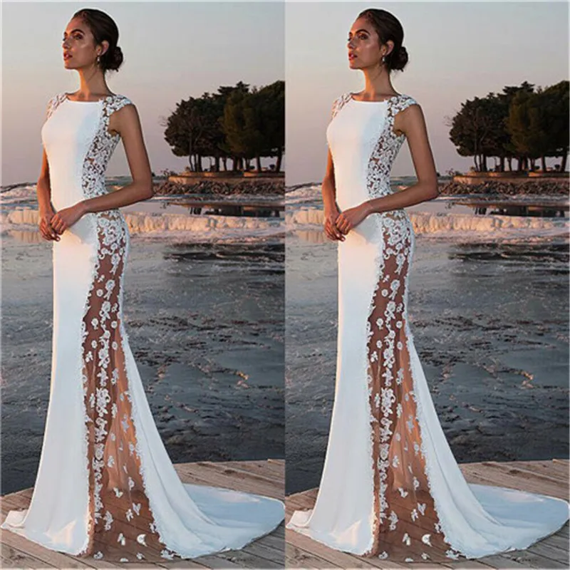 2019 New Long Dress Women's Bridesmaid Prom Formal Party Maxi Dress Lot Dresses Woman Party Night Sleeveless O-neck 2019 New Long Dress Women's Bridesmaid Prom Formal Party Maxi Dress Lot Dresses Woman Party Night Sleeveless O-neck