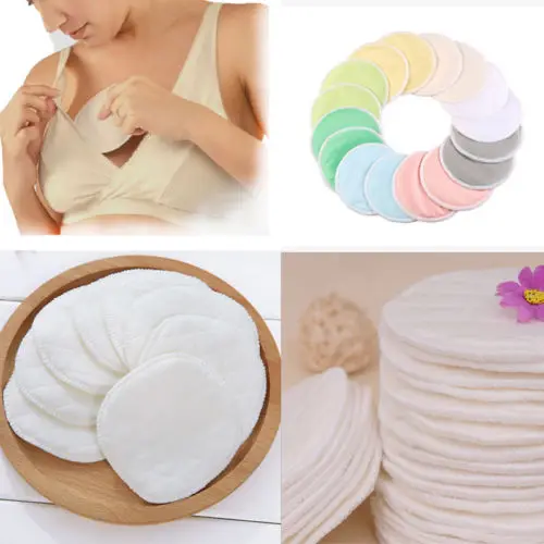 

Breast Pad Reuseable Washable Nursing Pad Mom Use Soft Breastfeeding Cover New Durable Mom Suckling Period Anti-galactorrhea Pad