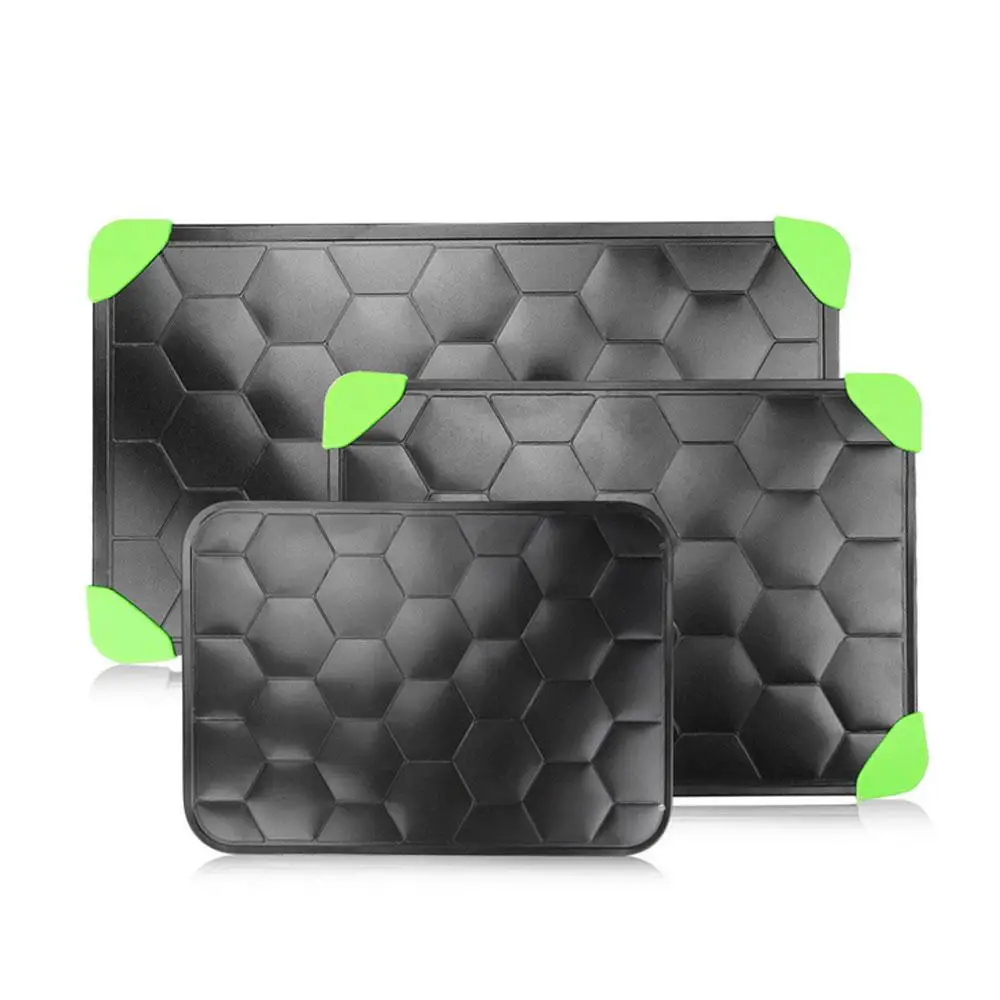 New Fast Defrosting Meat Tray Turtle shell Design Aluminum Square Thawing Board Rapid Defrosting Plate Kitchen Frozen Food Tool