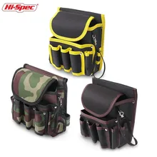 Hi-Spec Водонепроницаемый Электрик сумка для инструментов 600D работа поясная сумка Пояс для инструментов DIY нейлоновый холщовый мешочек с держателем инструмент Органайзер