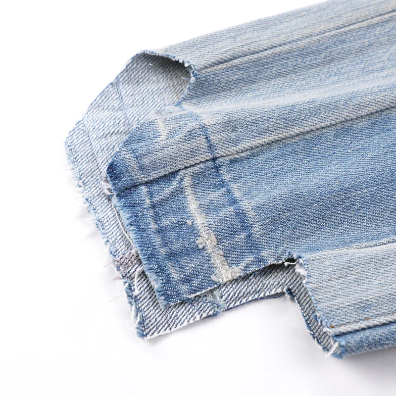 Baby Hemden Blue Mujer Azul Shengpalae Longitud Completa Moda Pantalones Cintura Denim Luz Nueva Botón De 2019 Primavera Mediados Sc57105s 1q1fRT