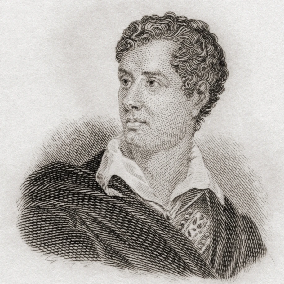 ジョージゴードンバイロン 6th バロンバイロン 17 に 14 別名主バイロン 英語詩人 飾り額 看板 Aliexpress