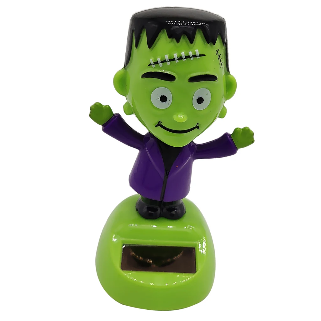На солнечных батареях Bobbing Evil Man Figure Model Fun Solar Science Toy Bobbleheads Домашний Настольный