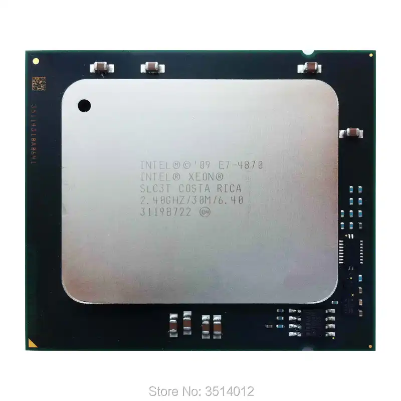Intel Xeon E7 4870 E7 4870 2 4 Ghz Ten Core Twenty Thread Cpu Processor 30m 130w Lga 1567 Cpus Aliexpress