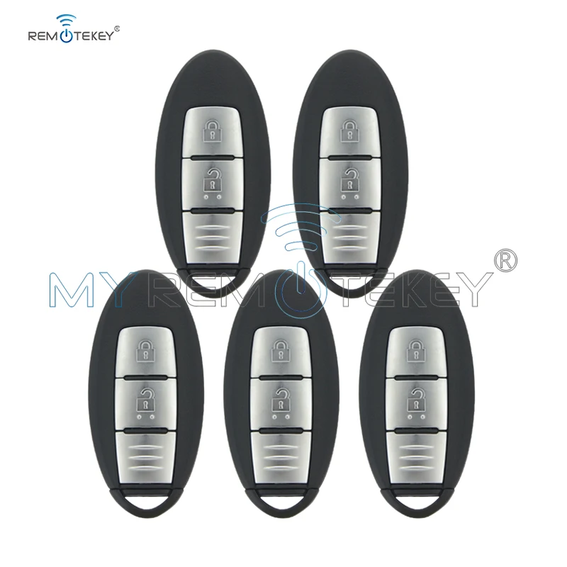 Remtekey 5pcs Smart key for Nissan Qashqai X-Trail keyless entry 2 button 433.9mhz S180144102 remtekey | Автомобили и мотоциклы
