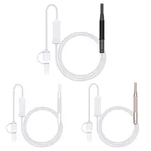 3 в 1 USB эндоскоп для чистки ушей OTG визуальная ложка для ушей с мини-камерой инструмент для чистки ушей HD 720P многофункциональная серьга