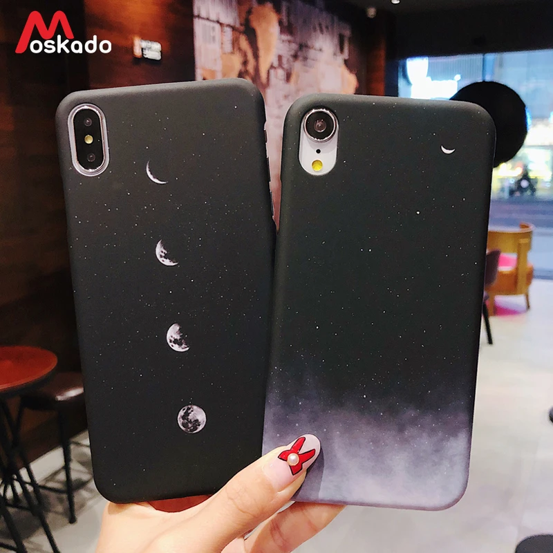 Чехол для телефона Moskado iphone 11 Pro X XS Max чехол с красочным мраморным рисунком 7 8 7Plus