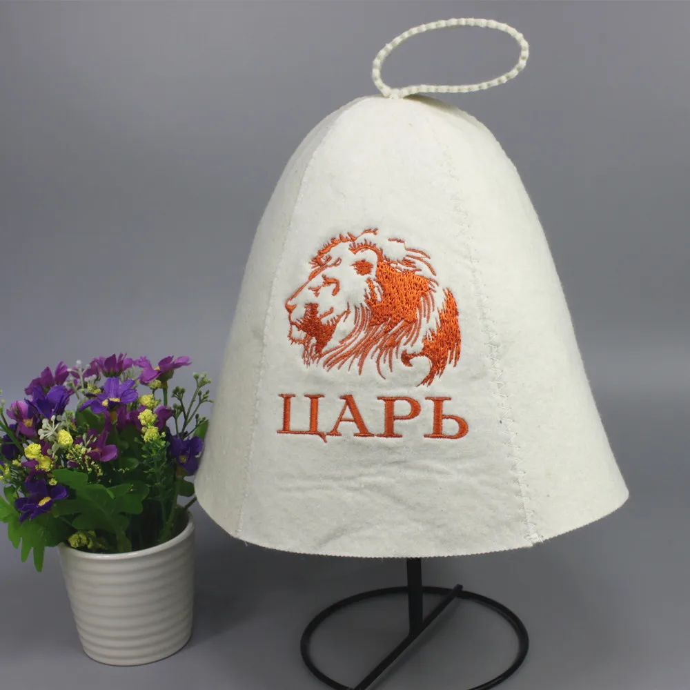 Прекрасный 100% шерсть мини Войлочная Шапка для бани|sauna hat|hat hathat h |