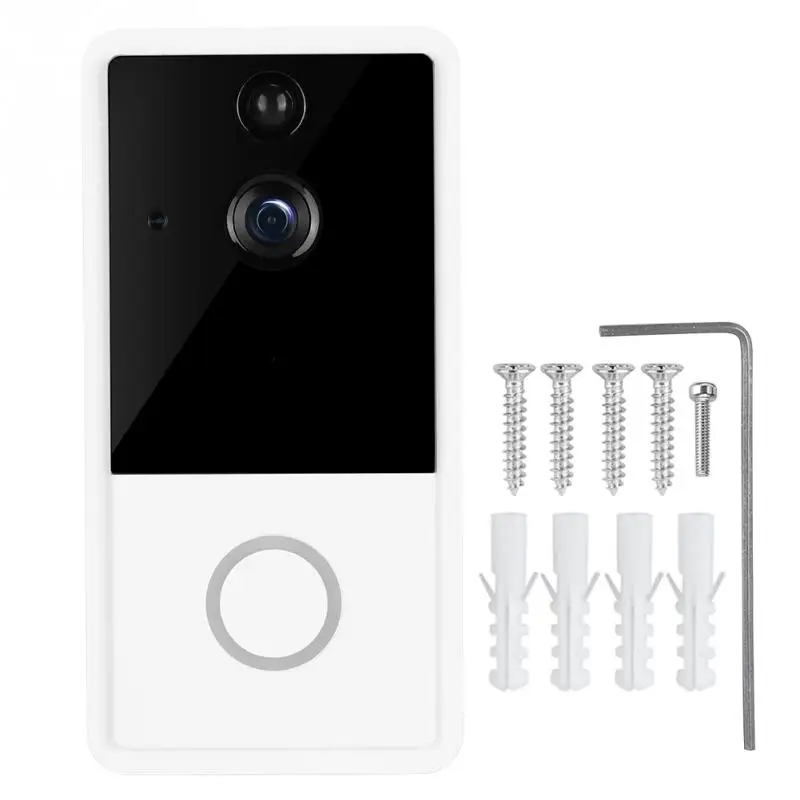 

Wireless Smart Doorbell 720P HD Video Phone Door Visual Intercom Secure Camera