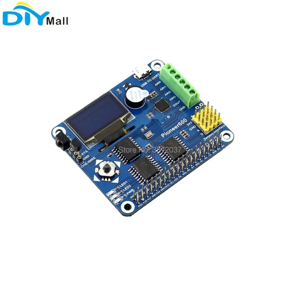 Pioneer600 Плата расширения 0 96 дюймов OLED дисплей CP2102 USB к UART интерфейс датчика для