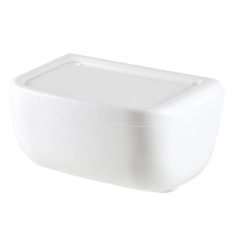 

Toilet Paper Holder Bathroom Self-Adhesive No Drilling Multifunction Sundries Storage Rack Tissue Box