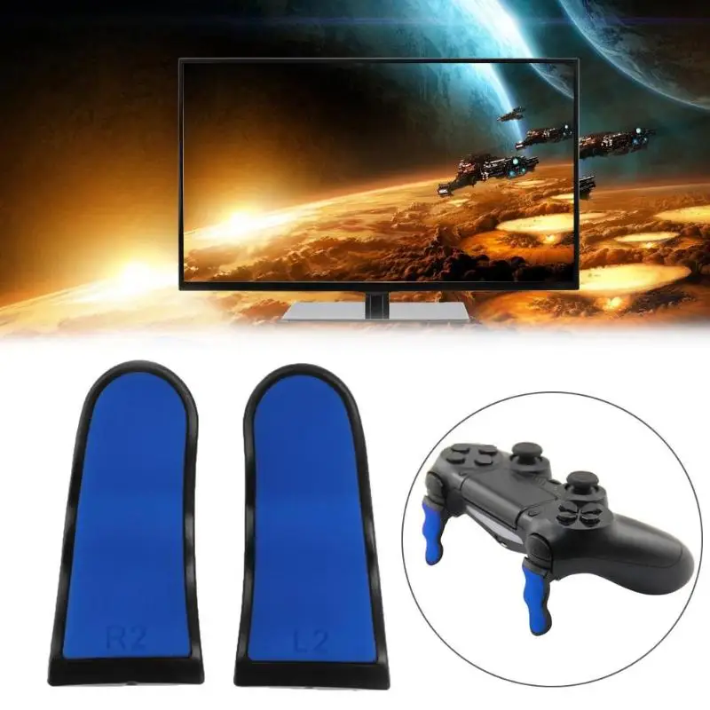 2 шт. Замена накладки для джойстика L2 R2 расширение кнопки sony PS4|Джойстики| |