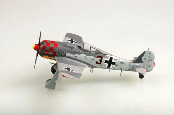 EASY MODEL 36403 1/72 фокке Вульф FW190A 6 2 JG 1 самолета Готовая модель TH07237 SMT2|Наборы для