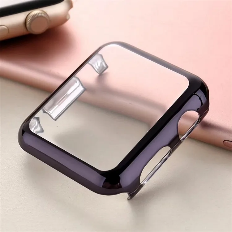 Полноэкранный защитный чехол для Apple Watch 4/3/2 iwatch полоса 44 мм 42 всесторонняя защита