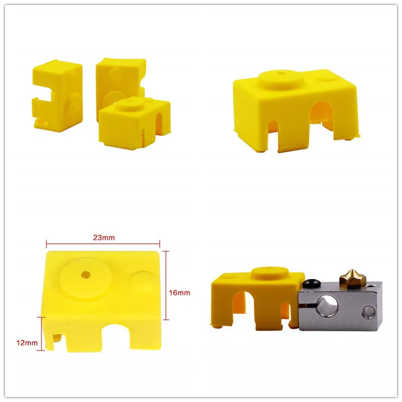 Новый V6 V5 силиконовые носок 3d принтер Поддержка Pt100 Оригинальный J головки Hotend 1 75/3