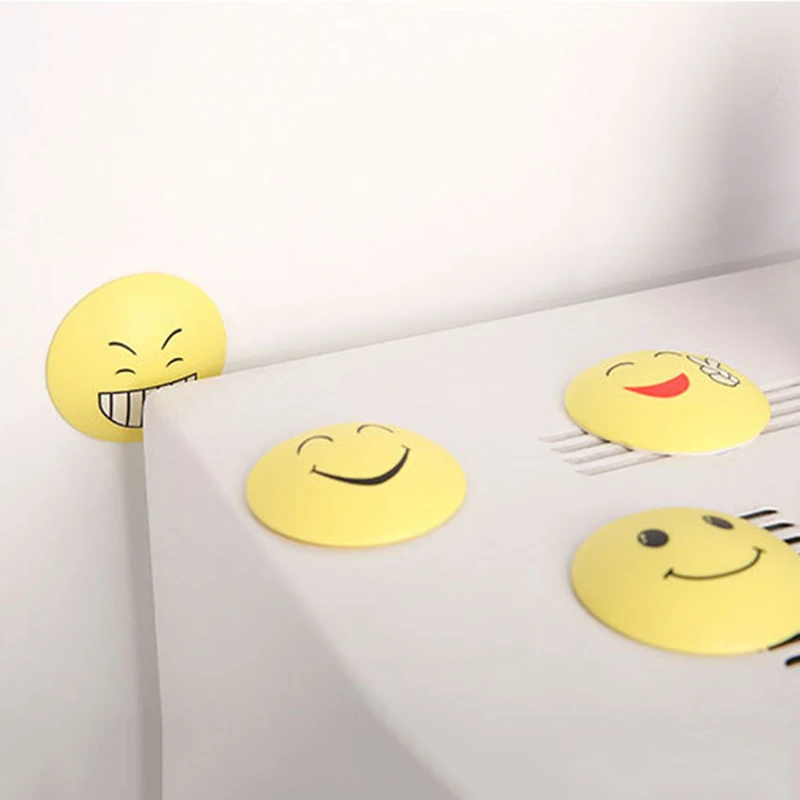 

Cheap Silica gel Door Handle Knob Self Adhesive Bumper Stickers Crash Pad Wall Protector 3D Wall Stickers