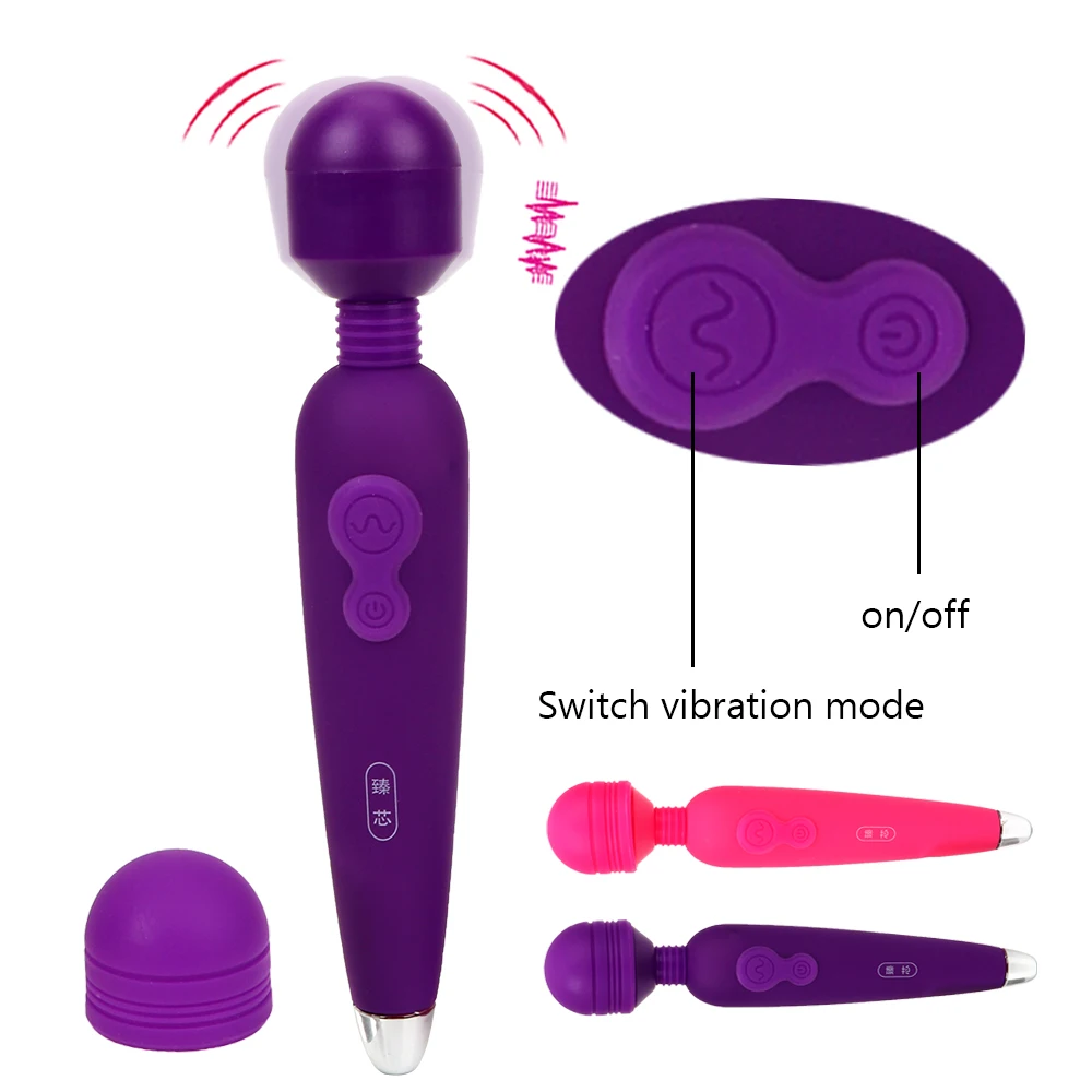 Вибратор IKOKY AV Magic Wand МОЩНАЯ ВИБРАЦИЯ Стимулятор точки G и клитора женская