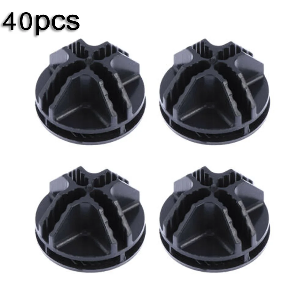 

40x Plastic Connectors for Wire Cube Storage and Modular Organizer Closet