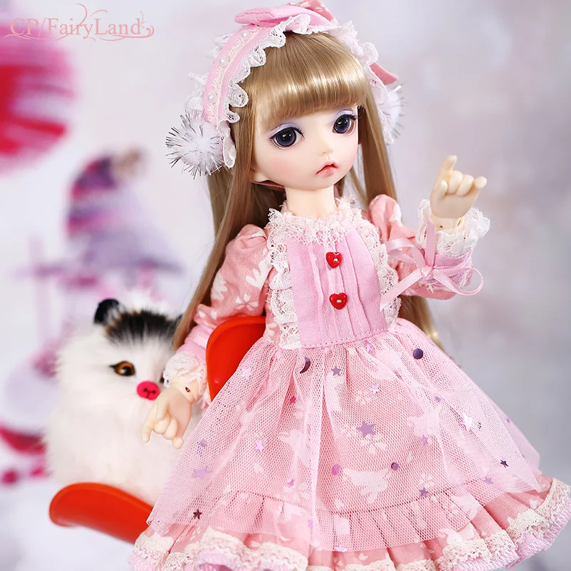 Fairyland Littlefee Luna BJD SD кукла 1/6 модель тела для маленьких девочек и мальчиков глаза