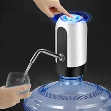 СВЕТОДИОДНЫЙ Электрический водяной насос для домашнего зарядного устройства автоматическая жидкость диспенсер USB Перезаряжаемый Прочный Электрический водяной насос