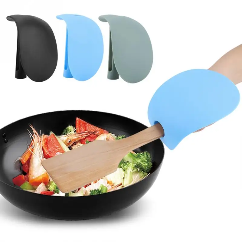 

Anti Oil Splashing Universal Spatula Cover Hands Protection Kitchen Splash Hand Protection Cooking Tool hot sale