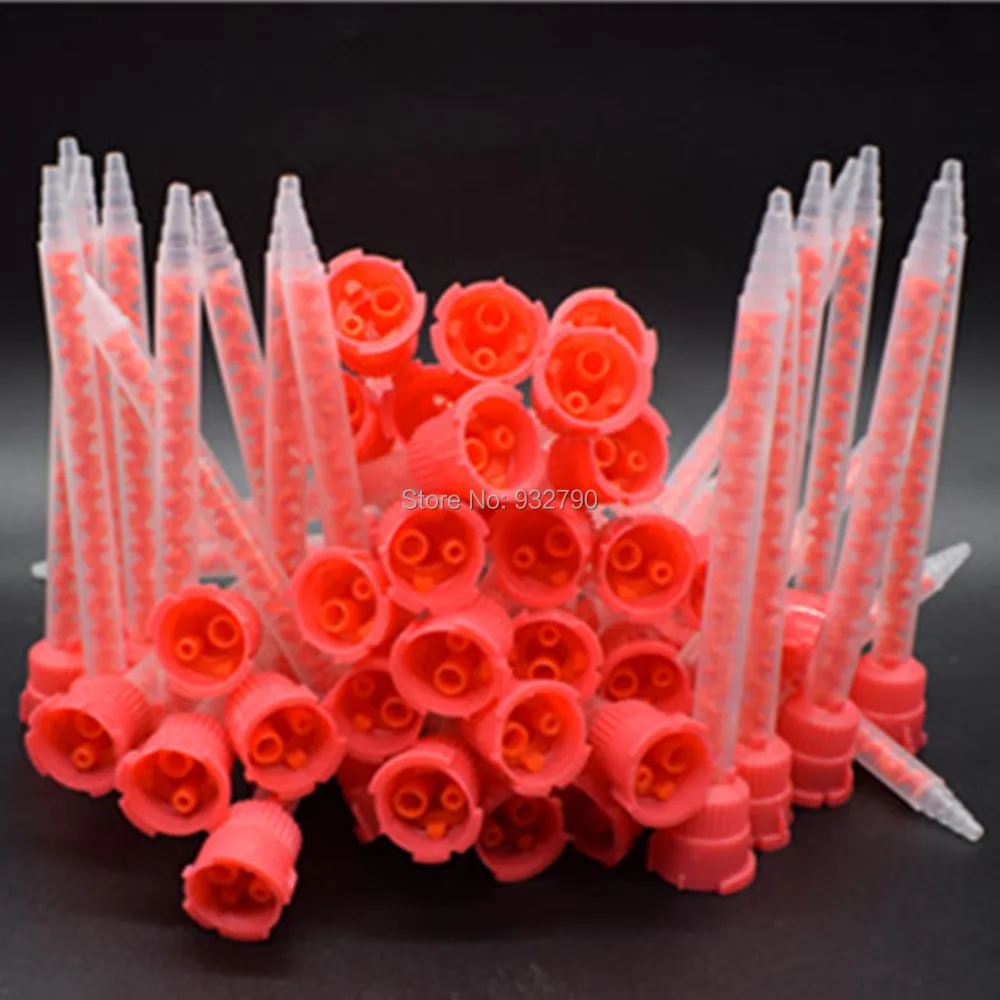 50pcs 101 110 Ratio Epoxy Adhesive Mixing Nozzle Mix Glue Gun