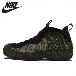 Nike Air Foamposite One оригинальная Мужская баскетбольная обувь армейский зеленый голографический спрей обувь удобные кроссовки #314996-301