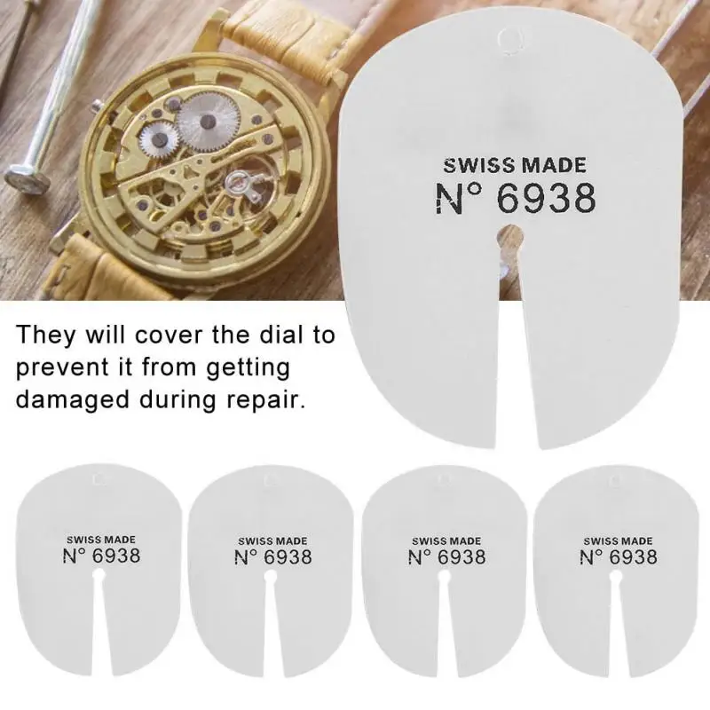 5 шт. циферблат часов для снятия ремонтных наручных часов ручной .