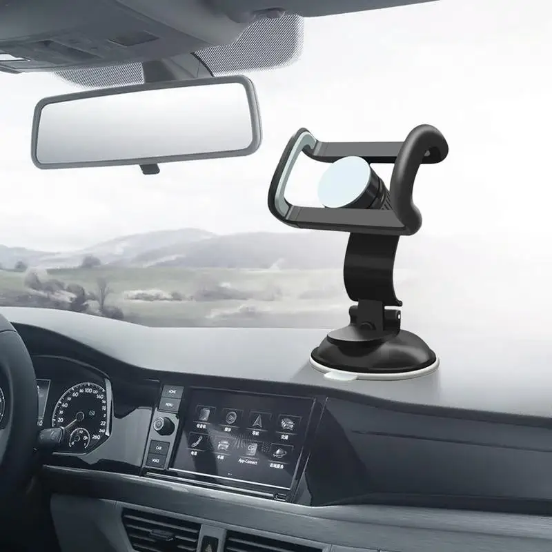 

Mobile Phone Holder Car Phone Mount Magnetic Dashboard Mounted Car Phone Holder For Universal Smartphone