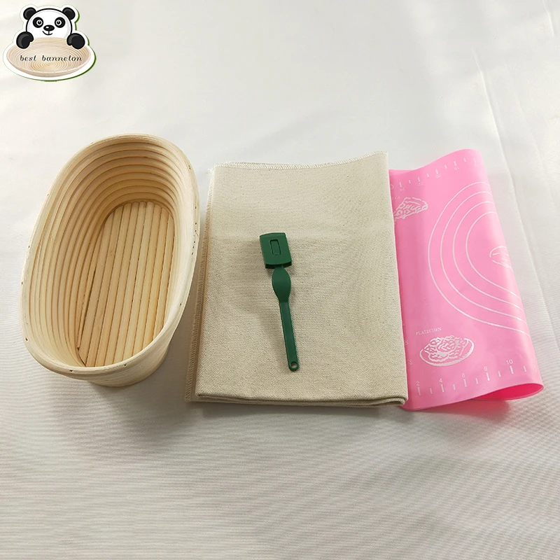 Best 9 Inch Oval Proofing Basket Set for Professional