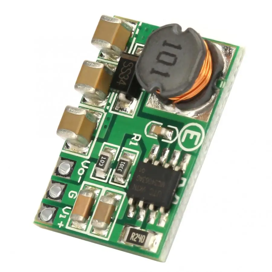 Повышающий преобразователь отрицательного напряжения DC ADC DAC LCD силовой